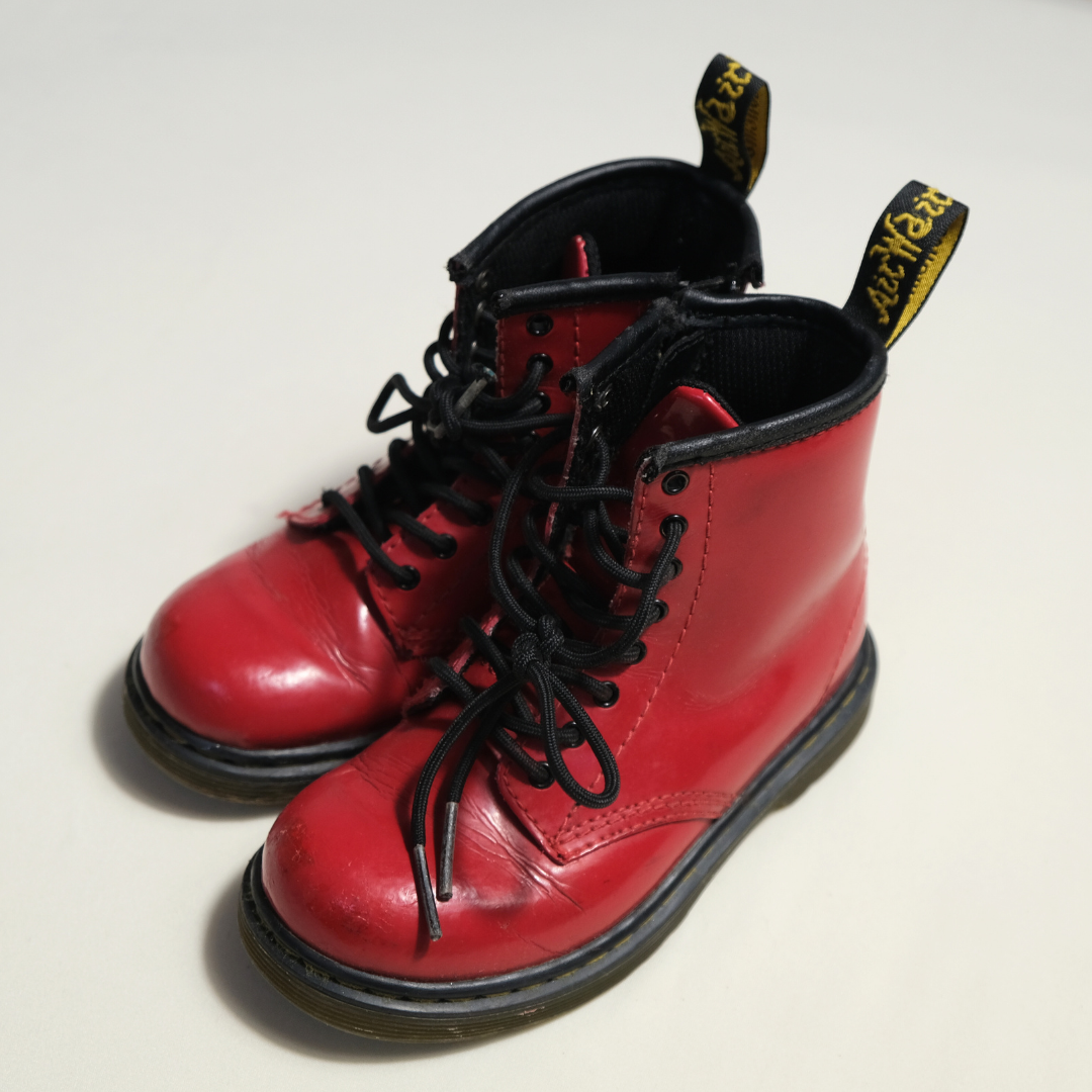 Red Dr. Martens - size 26