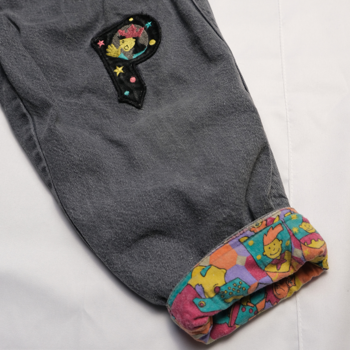 Vintage 100% Cotton Jeans - 4Y