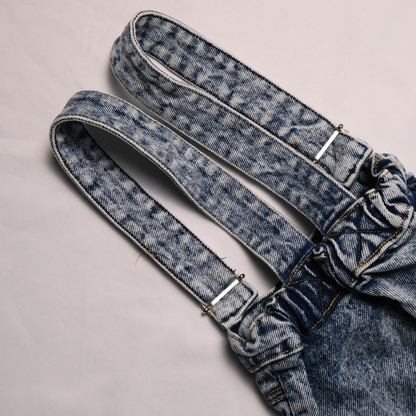 Vintage denim overalls 18–24 M