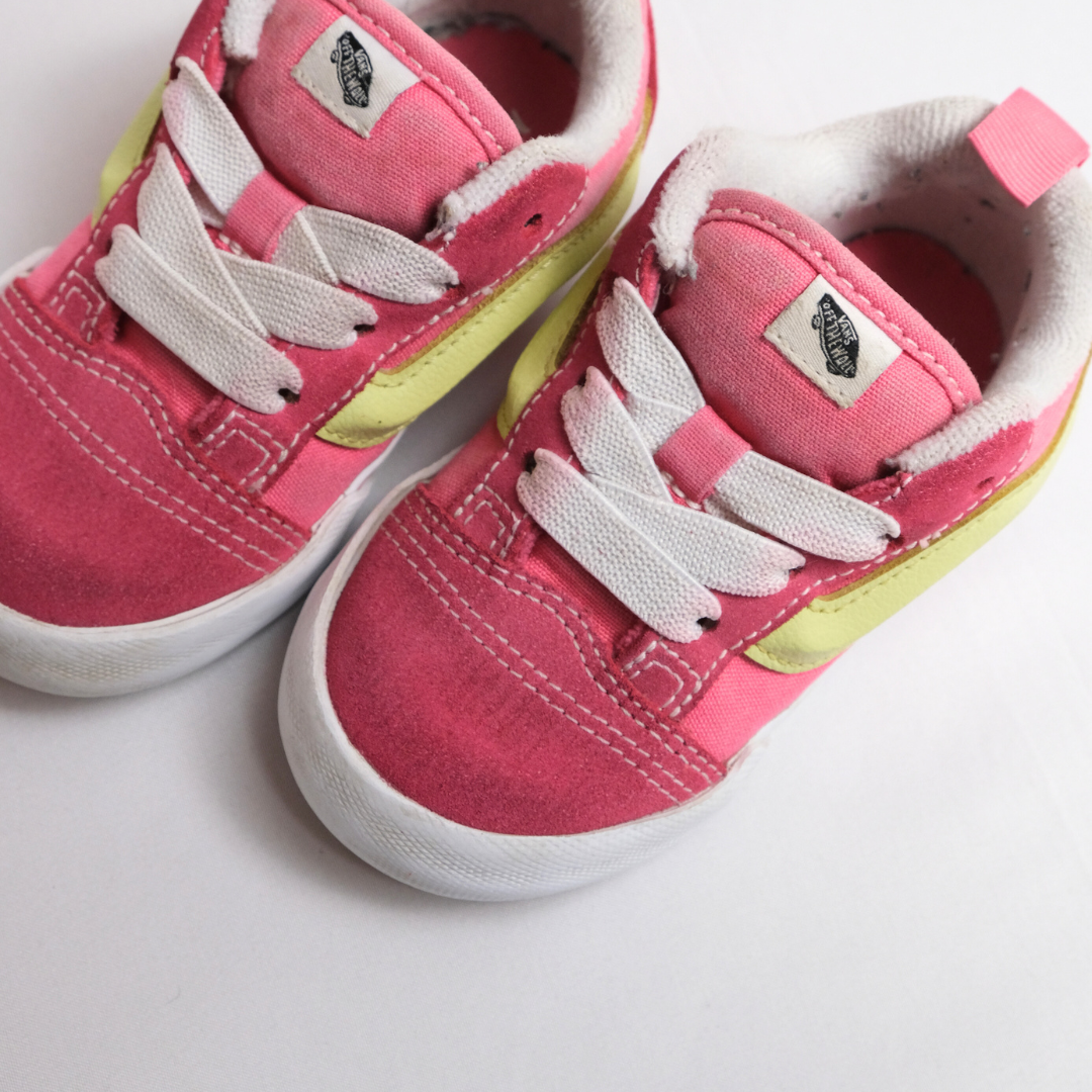 Vans pink and green - Size 23