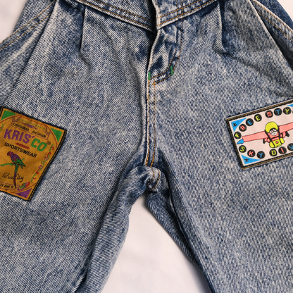 Vintage denim overalls 18–24 M