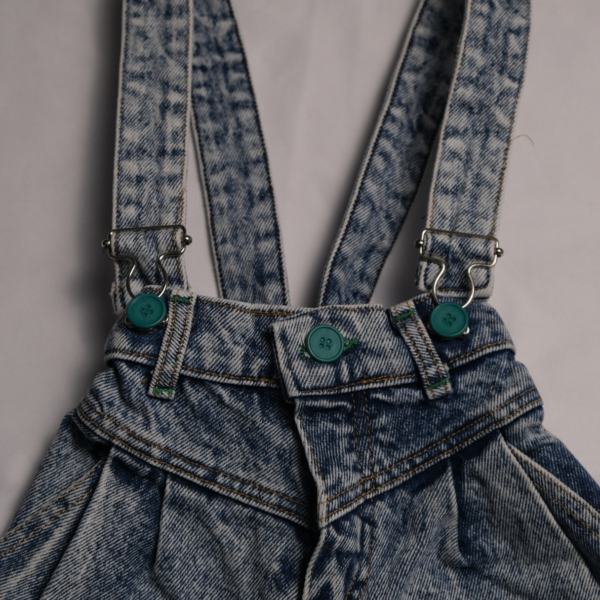 Vintage denim overalls 18–24 M