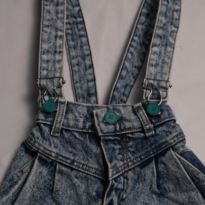 Vintage denim overalls 18–24 M