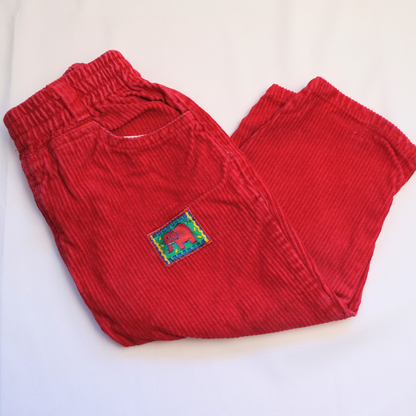 Vintage Red Pants