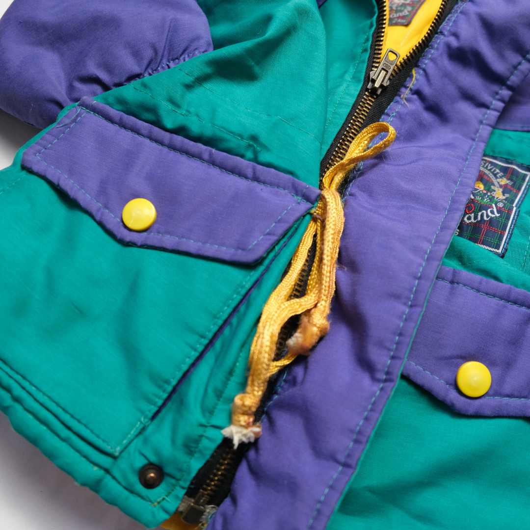 Vintage 90s Kids Winter Jacket – Size 18-24 M