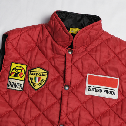 F1 Puffer vest (Futura Pilota) Made in Italy - 8Y