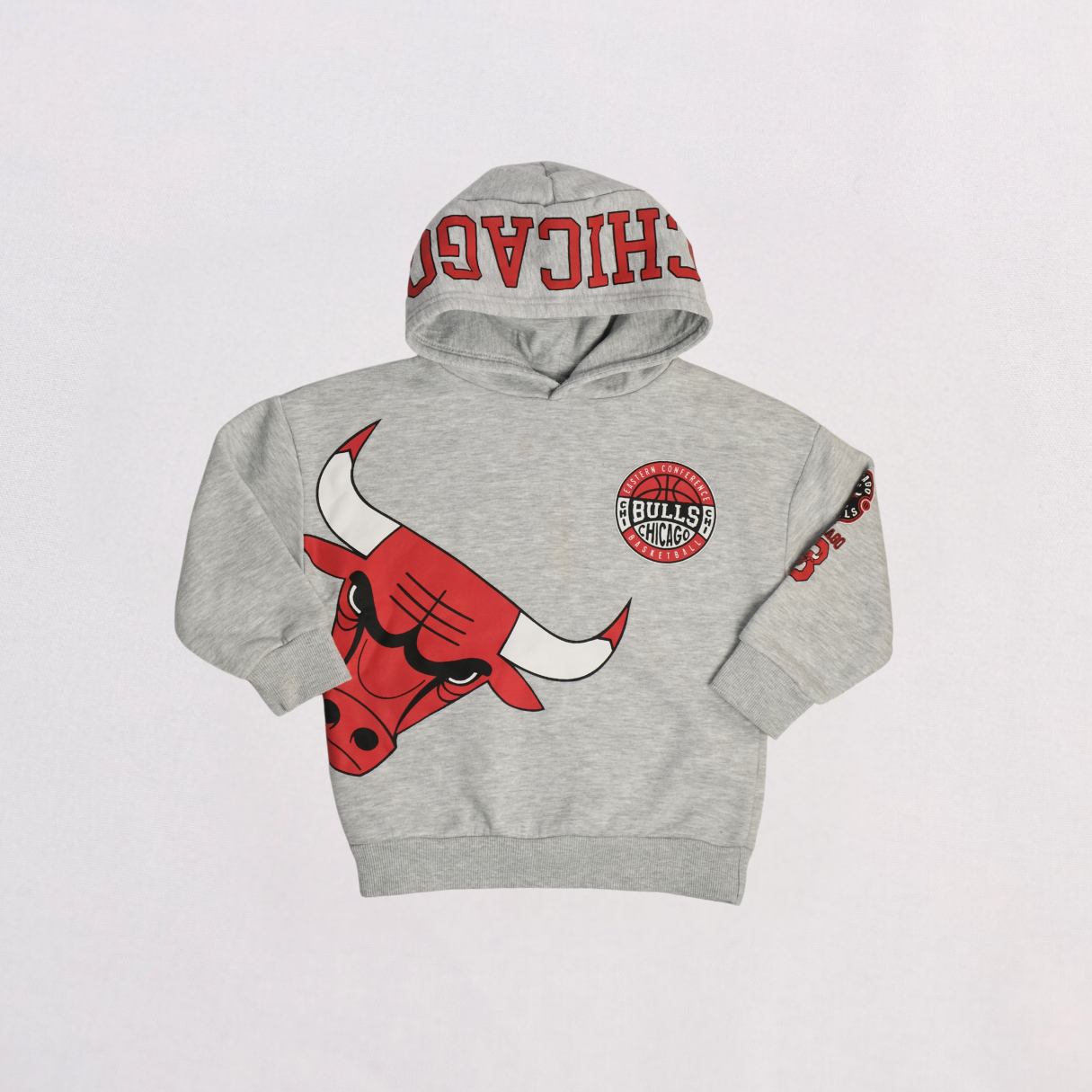 NBA Chicago Bulls Hoodie with Hood – Size 4/5 Years