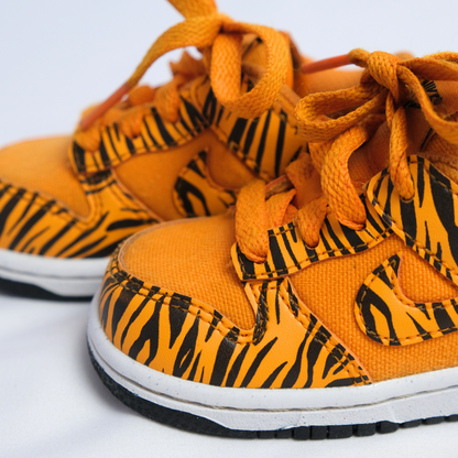 Nike Kids Dunk Low "Tiger Stripes"